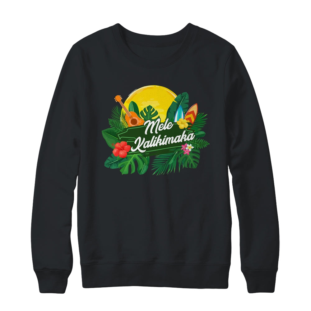 Mele Kalikimaka Hawaiian Christmas Hawaii Xmas For Men Women Shirt & Sweatshirt | siriusteestore