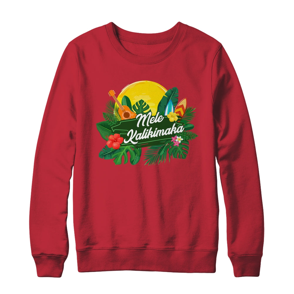 Mele Kalikimaka Hawaiian Christmas Hawaii Xmas For Men Women Shirt & Sweatshirt | siriusteestore