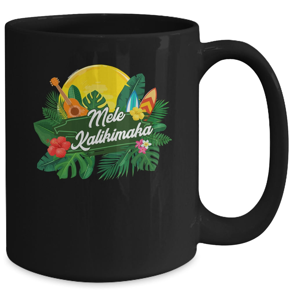 Mele Kalikimaka Hawaiian Christmas Hawaii Xmas For Men Women Mug | siriusteestore