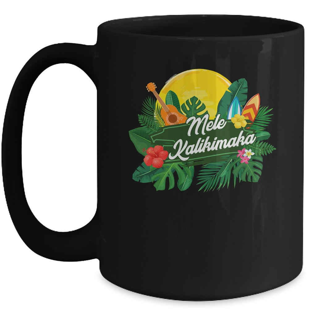 Mele Kalikimaka Hawaiian Christmas Hawaii Xmas For Men Women Mug | siriusteestore