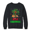 Mele Kalikimaka Hawaiian Christmas Palm Tree Lights Xmas Shirt & Sweatshirt | siriusteestore