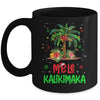 Mele Kalikimaka Hawaiian Christmas Palm Tree Lights Xmas Mug | siriusteestore