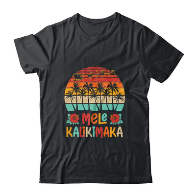 Mele Kalikimaka Retro Hawaiian Christmas Family Vacation Shirt & Sweatshirt | siriusteestore