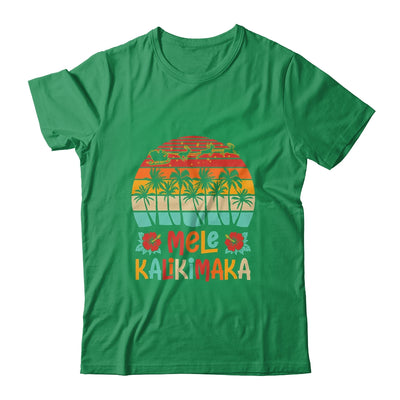 Mele Kalikimaka Retro Hawaiian Christmas Family Vacation Shirt & Sweatshirt | siriusteestore