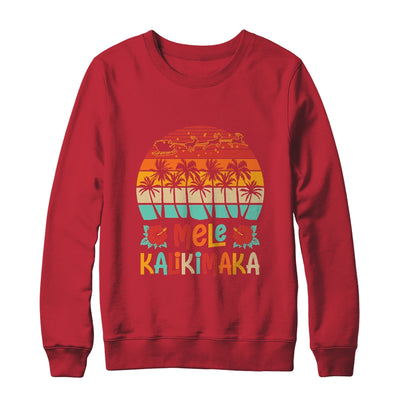 Mele Kalikimaka Retro Hawaiian Christmas Family Vacation Shirt & Sweatshirt | siriusteestore