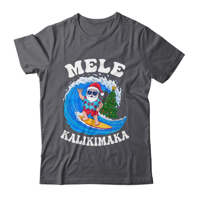 Mele Kalikimaka Santa Surfing Surf Hawaii Christmas Xmas Shirt & Sweatshirt | siriusteestore