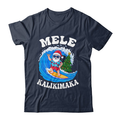 Mele Kalikimaka Santa Surfing Surf Hawaii Christmas Xmas Shirt & Sweatshirt | siriusteestore