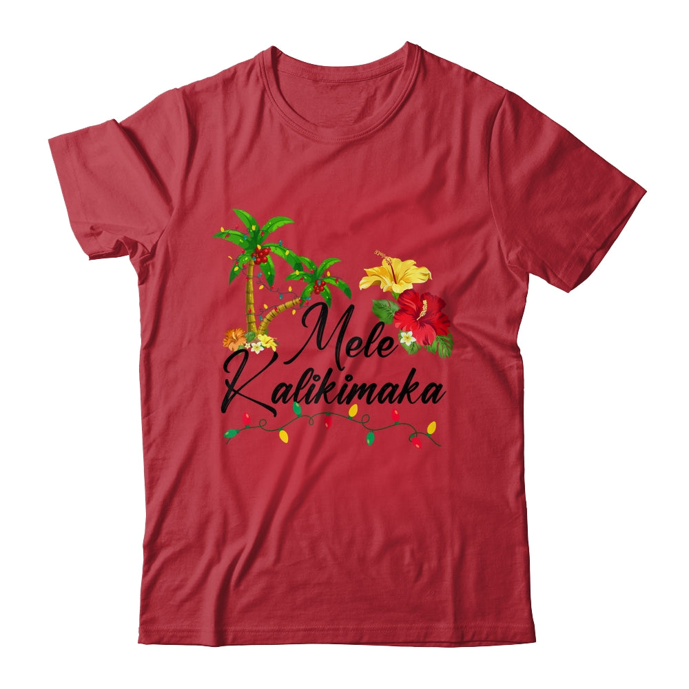 Mele Kalikimaka Tropical Christmas Family Hawaiian Xmas Shirt & Sweatshirt | siriusteestore