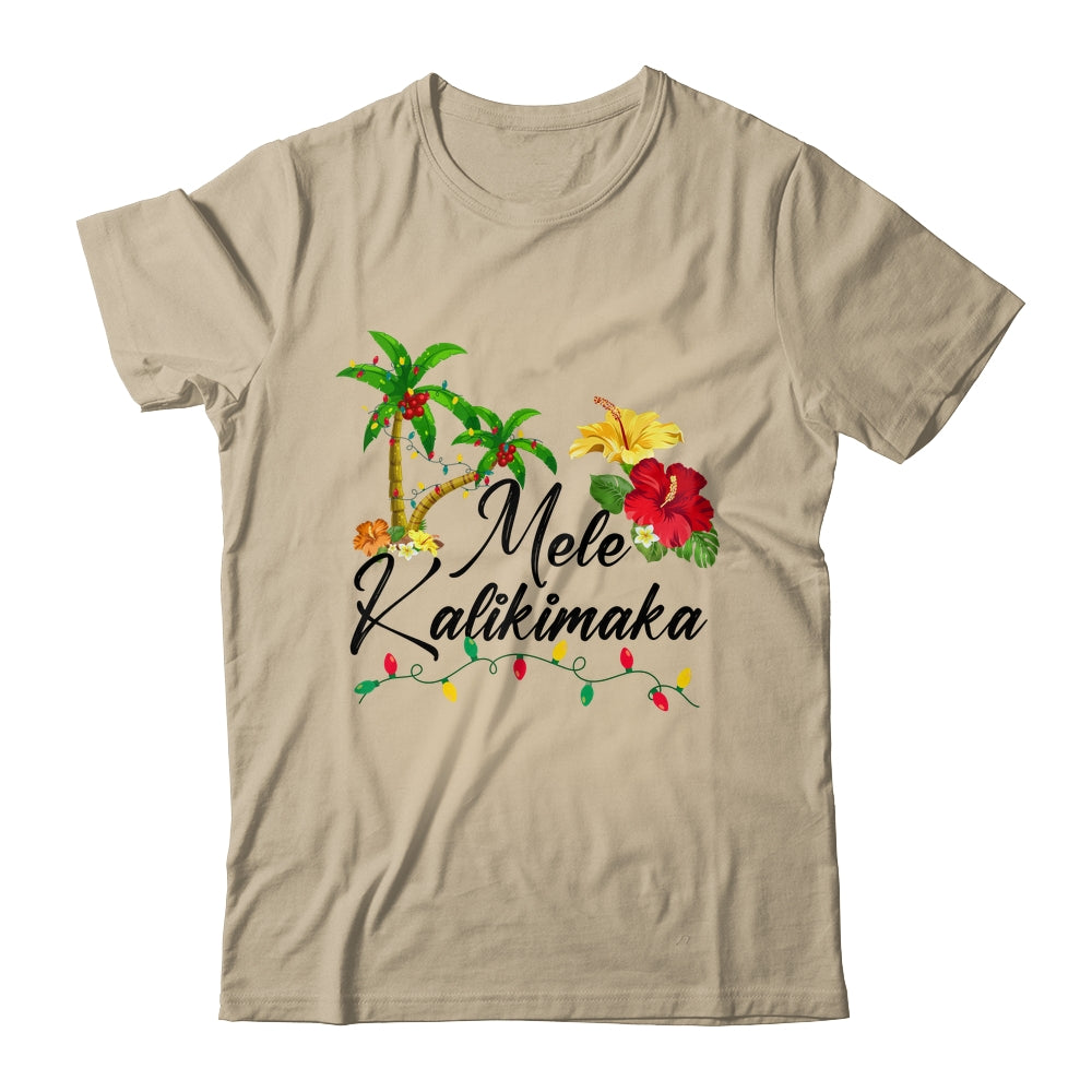 Mele Kalikimaka Tropical Christmas Family Hawaiian Xmas Shirt & Sweatshirt | siriusteestore