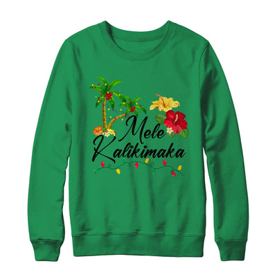 Mele Kalikimaka Tropical Christmas Family Hawaiian Xmas Shirt & Sweatshirt | siriusteestore