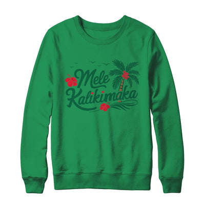 Mele Kalikimaka Tropical Christmas Hawaiian Hawaii Xmas Shirt & Sweatshirt | siriusteestore