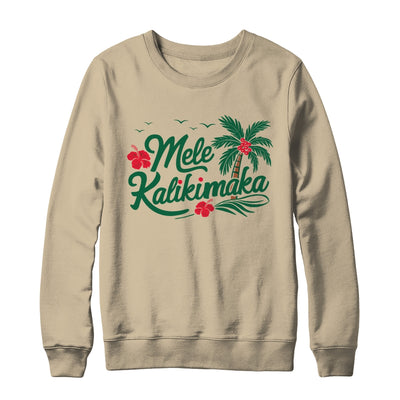 Mele Kalikimaka Tropical Christmas Hawaiian Hawaii Xmas Shirt & Sweatshirt | siriusteestore