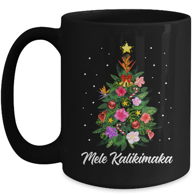 Mele Kalikimaka Xmas For Hawaiian Hawaii Christmas Tree Mug | siriusteestore