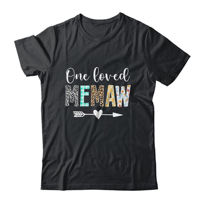 Memaw Women Cute Design One Loved Memaw Mother's Day Shirt & Tank Top | siriusteestore