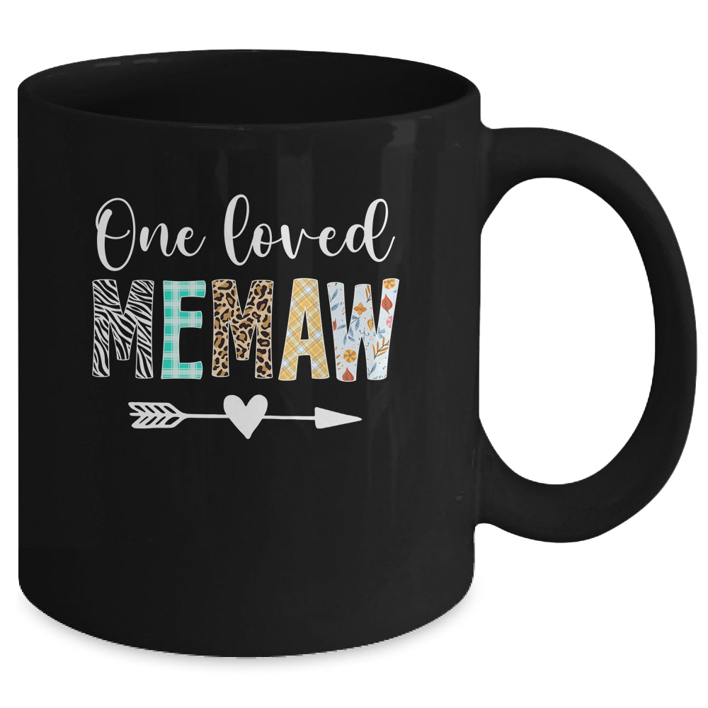 Memaw Women Cute Design One Loved Memaw Mother's Day Mug | siriusteestore