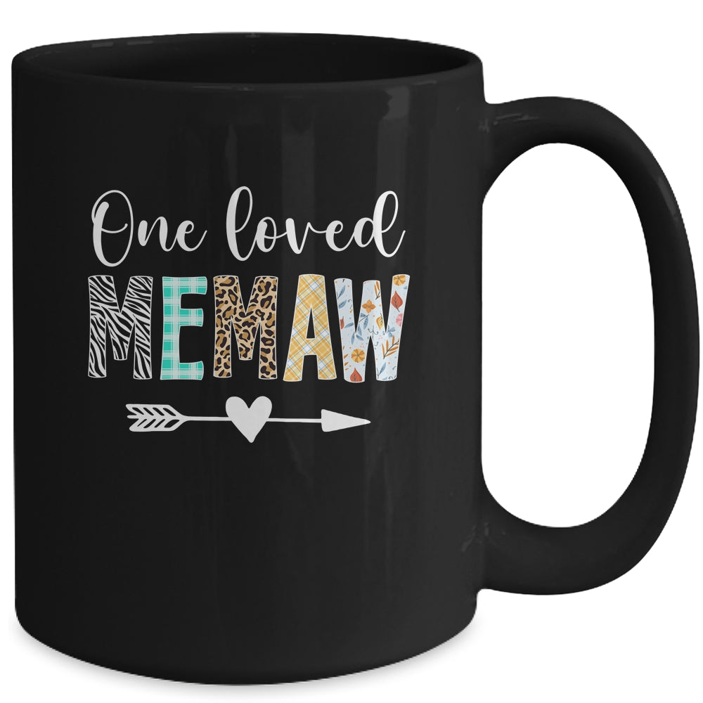 Memaw Women Cute Design One Loved Memaw Mother's Day Mug | siriusteestore