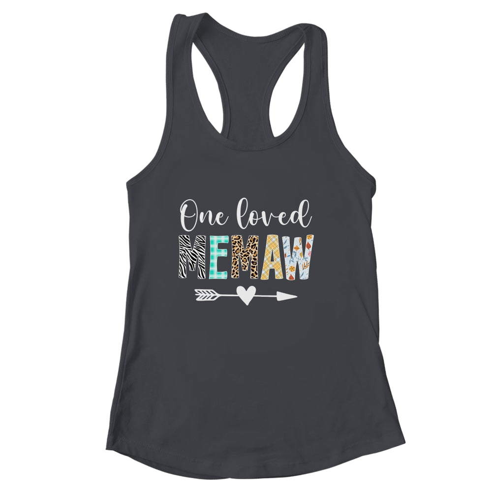 Memaw Women Cute Design One Loved Memaw Mother's Day Shirt & Tank Top | siriusteestore