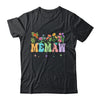 Memaw Women Wildflower Floral Design Memaw Mothers Day Shirt & Tank Top | siriusteestore