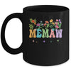 Memaw Women Wildflower Floral Design Memaw Mothers Day Mug | siriusteestore