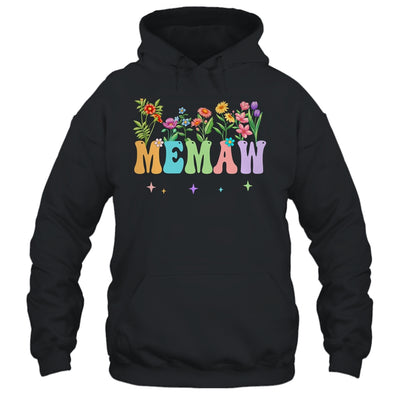 Memaw Women Wildflower Floral Design Memaw Mothers Day Shirt & Tank Top | siriusteestore
