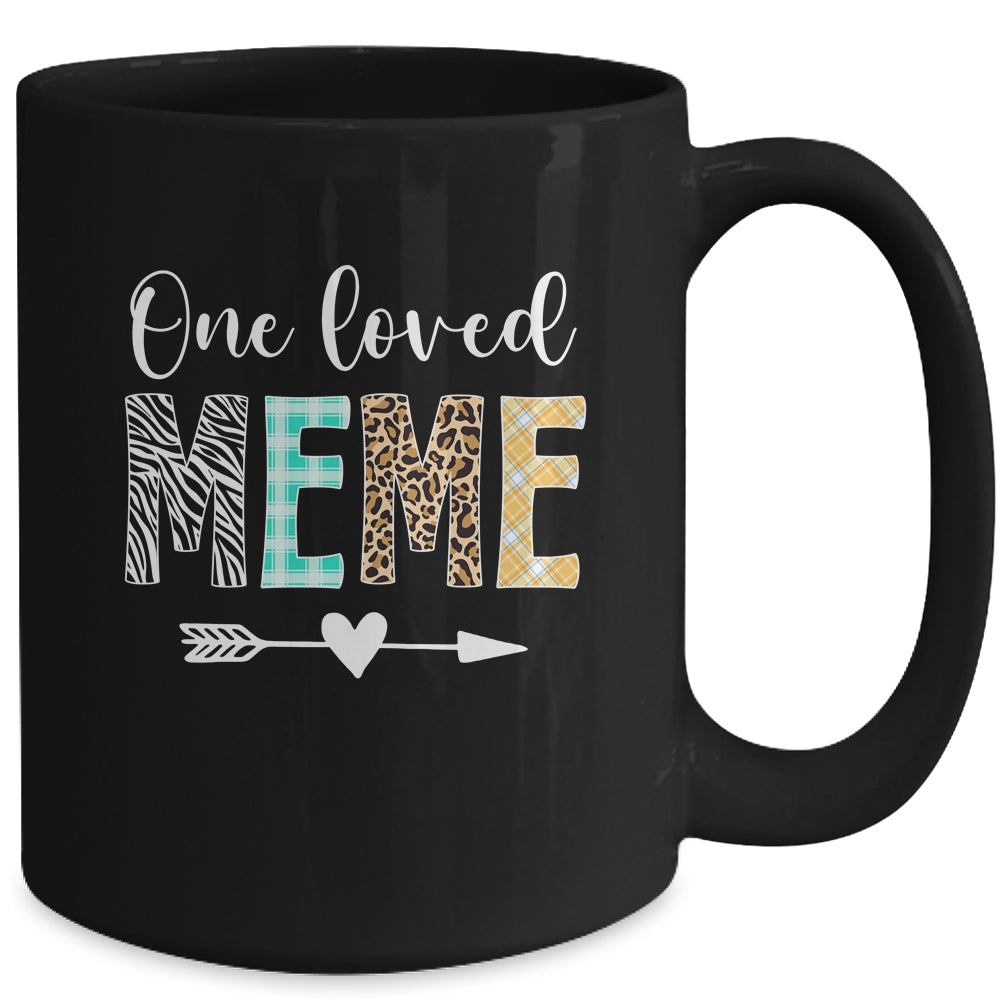 Meme Women Cute Design One Loved Meme Mother's Day Mug | siriusteestore