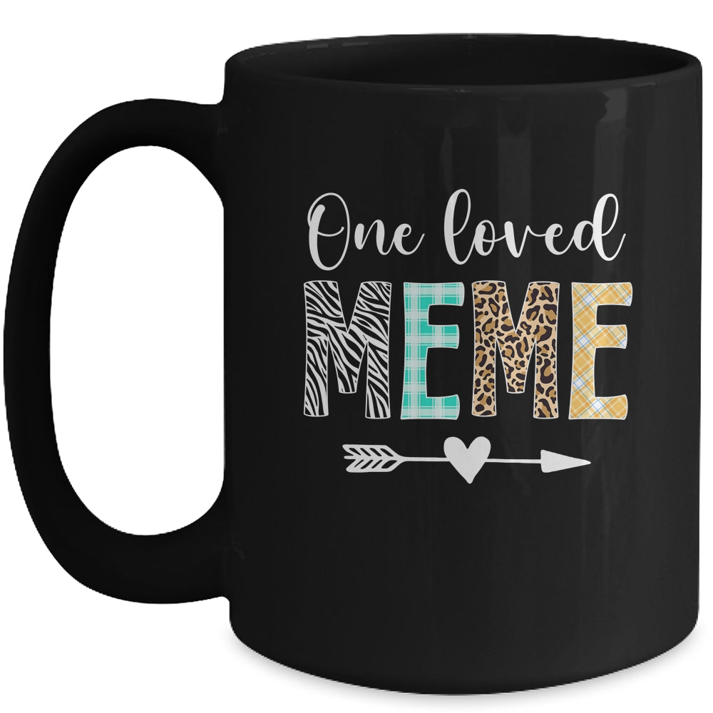 Meme Women Cute Design One Loved Meme Mother's Day Mug | siriusteestore