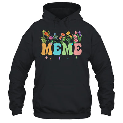 Meme Women Wildflower Floral Design Meme Mothers Day Shirt & Tank Top | siriusteestore