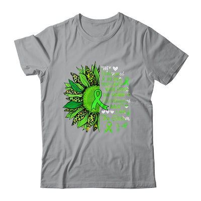 Mental Health Awareness Matters Sunflower I Am The Storm Shirt & Hoodie | siriusteestore