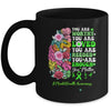Mental Health Awareness Positive Motivational Quote Mug | siriusteestore