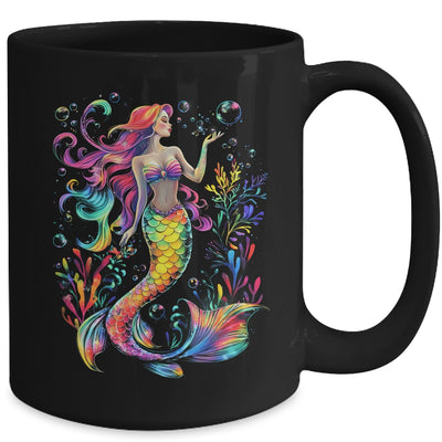 Mermaid Colorful Abstract Painting Art Graphic Women Girls Mug | siriusteestore