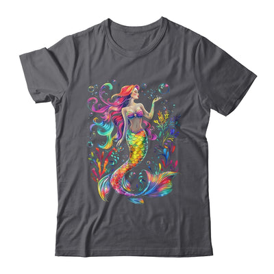 Mermaid Colorful Abstract Painting Art Graphic Women Girls Shirt & Tank Top | siriusteestore