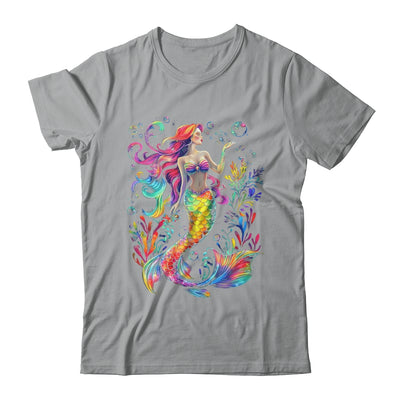 Mermaid Colorful Abstract Painting Art Graphic Women Girls Shirt & Tank Top | siriusteestore