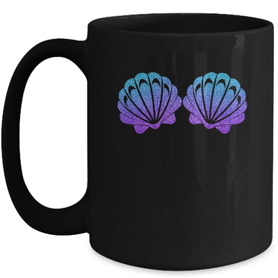 Mermaid Sea Shell Bra Costume Halloween For Women Girls Mug | siriusteestore