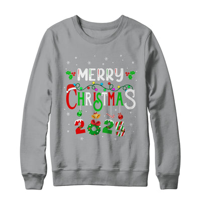 Merry Christmas 2025 Matching Family Santa Funny Shirt & Sweatshirt | siriusteestore