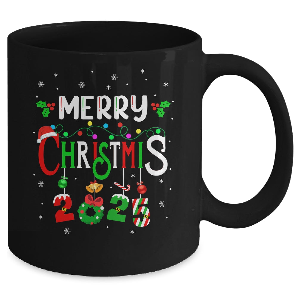 Merry Christmas 2025 Matching Family Santa Funny Mug | siriusteestore