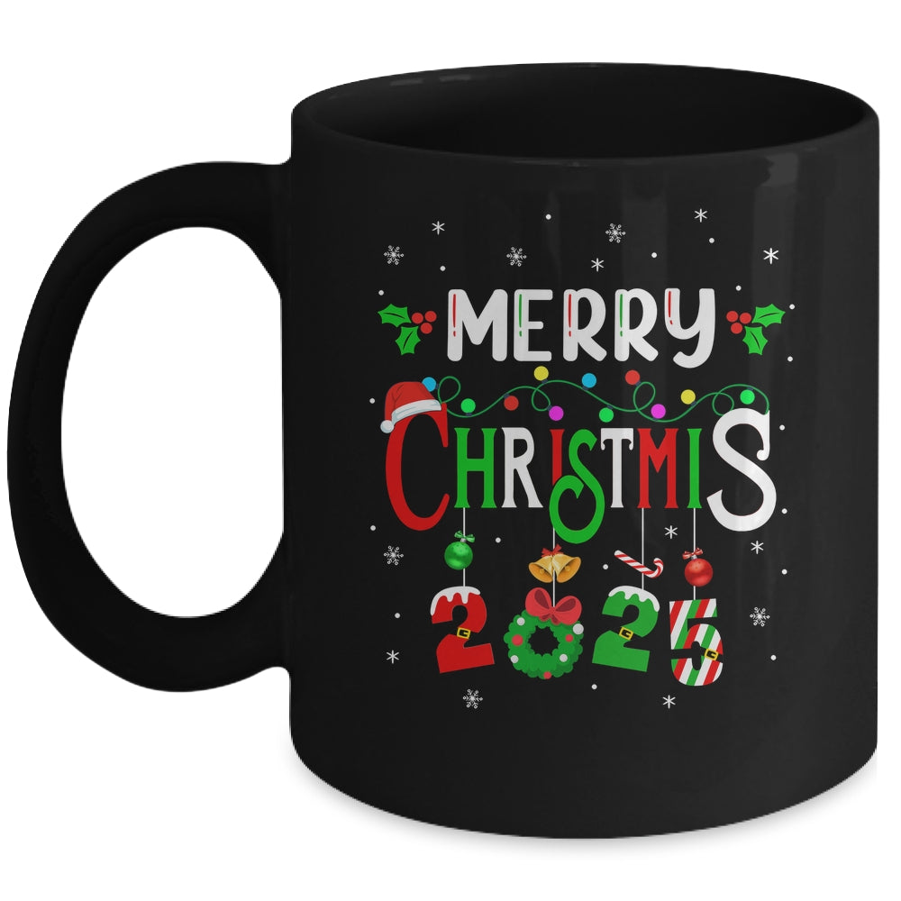 Merry Christmas 2025 Matching Family Santa Funny Mug | siriusteestore