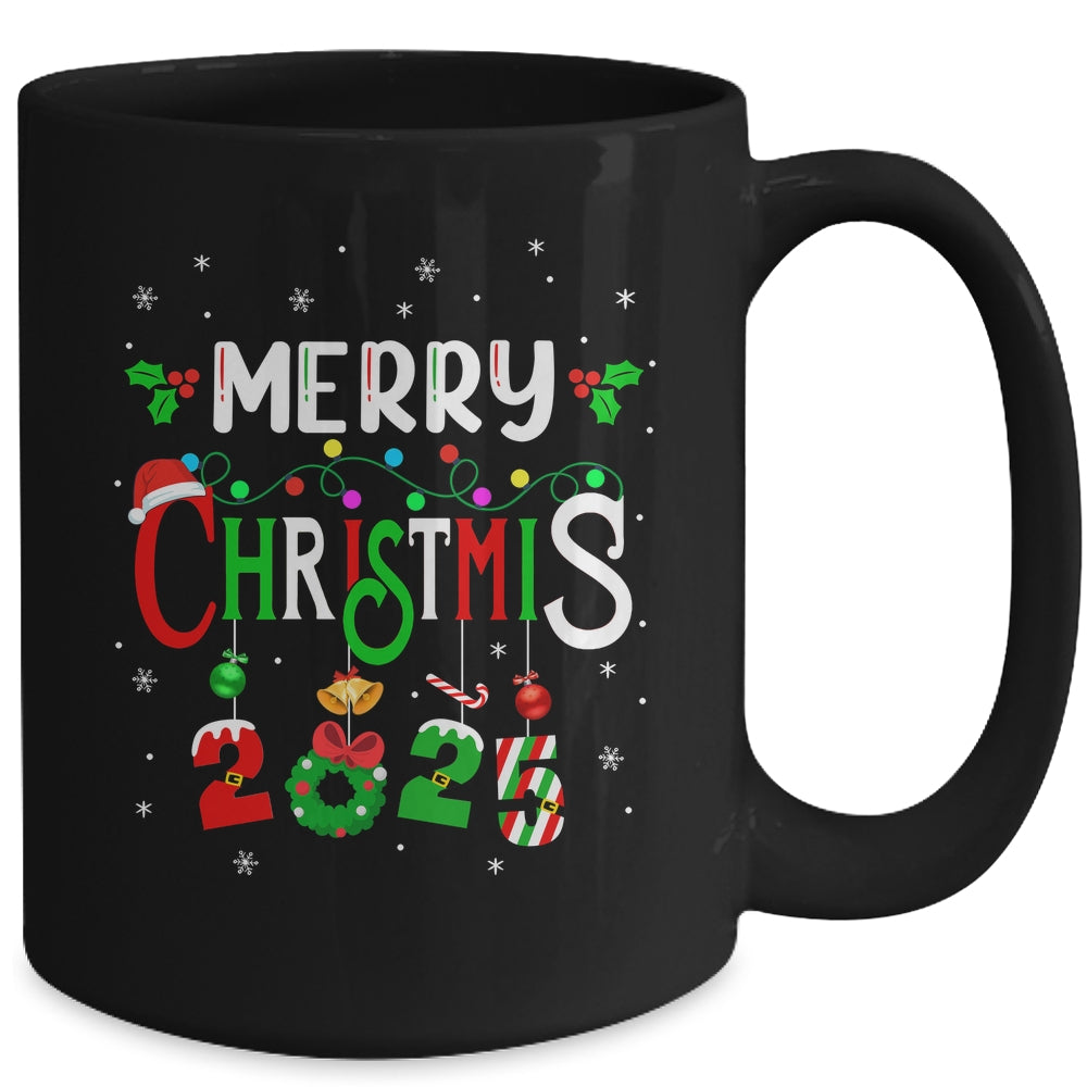 Merry Christmas 2025 Matching Family Santa Funny Mug | siriusteestore