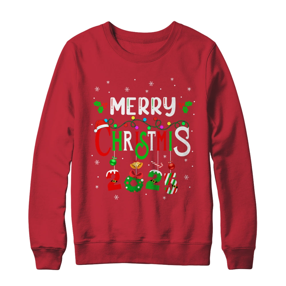 Merry Christmas 2025 Matching Family Santa Funny Shirt & Sweatshirt | siriusteestore