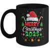 Merry Christmas 2025 Santa Elf Funny Family Matching Squad Mug | siriusteestore