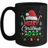 Merry Christmas 2025 Santa Elf Funny Family Matching Squad Mug | siriusteestore