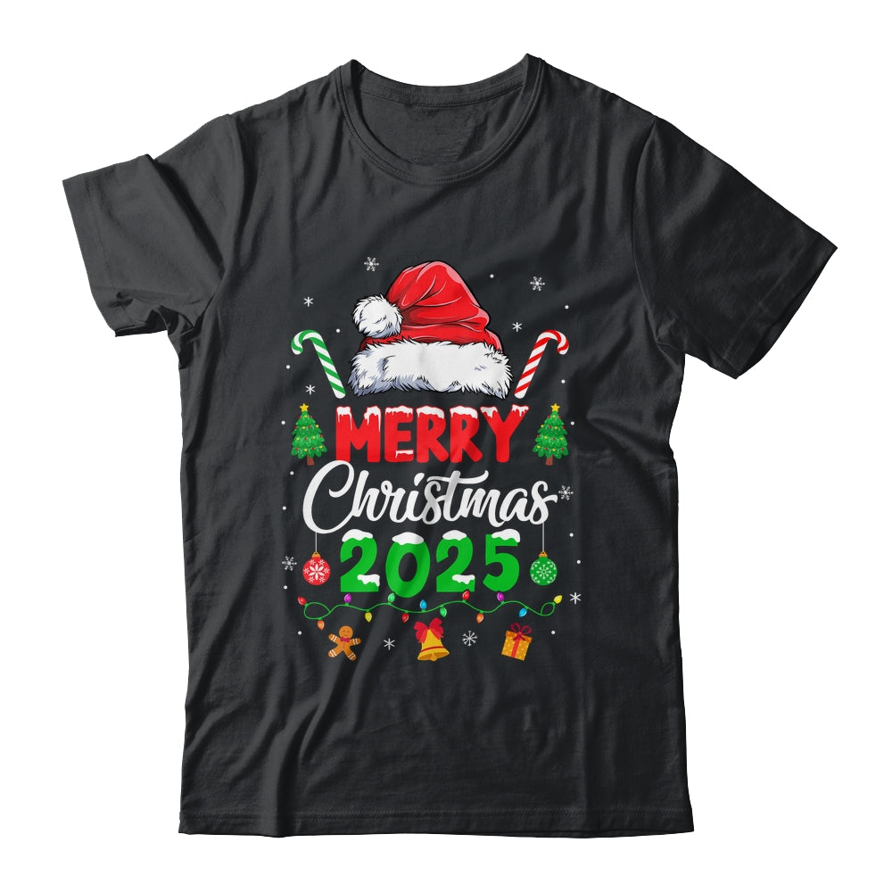 Merry Christmas 2025 Santa Elf Funny Family Matching Squad Shirt & Sweatshirt | siriusteestore