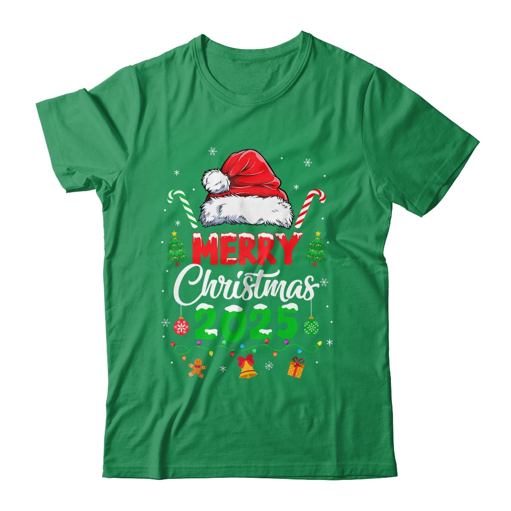 Merry Christmas 2025 Santa Elf Funny Family Matching Squad Shirt & Sweatshirt | siriusteestore
