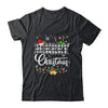 Merry Christmas Buffalo Black And White Plaid For Men Women Shirt & Sweatshirt | siriusteestore