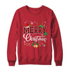 Merry Christmas Buffalo Plaid Red Santa Hat Xmas Men Women Shirt & Sweatshirt | siriusteestore