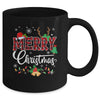 Merry Christmas Buffalo Plaid Red Santa Hat Xmas Men Women Mug | siriusteestore