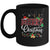 Merry Christmas Buffalo Plaid Red Santa Hat Xmas Men Women Mug | siriusteestore
