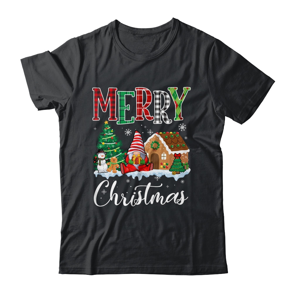 Merry Christmas Candy House Gnome Gingerbread Xmas Shirt & Sweatshirt | siriusteestore