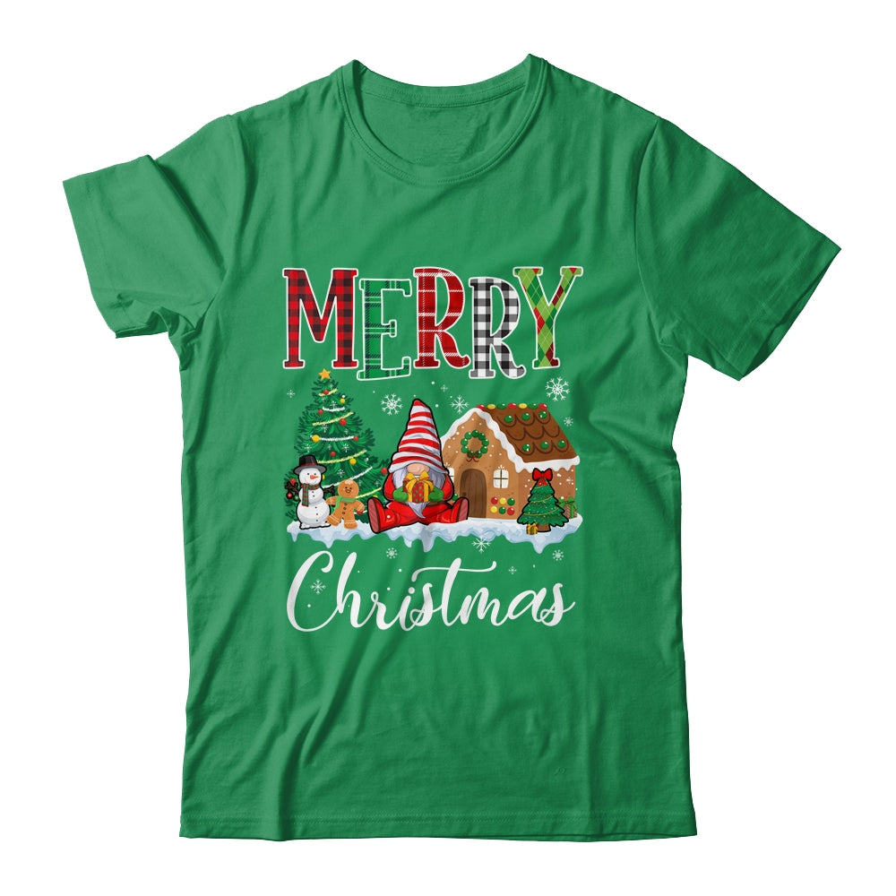 Merry Christmas Candy House Gnome Gingerbread Xmas Shirt & Sweatshirt | siriusteestore