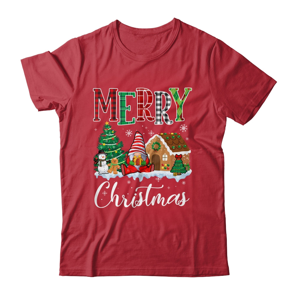 Merry Christmas Candy House Gnome Gingerbread Xmas Shirt & Sweatshirt | siriusteestore