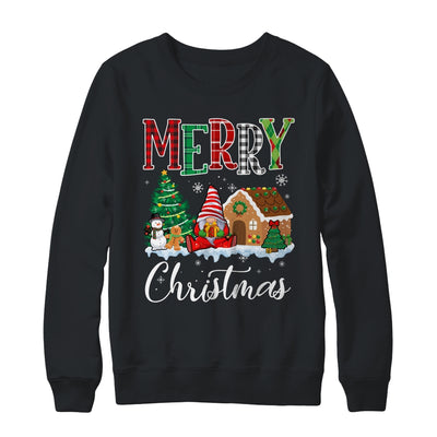 Merry Christmas Candy House Gnome Gingerbread Xmas Shirt & Sweatshirt | siriusteestore